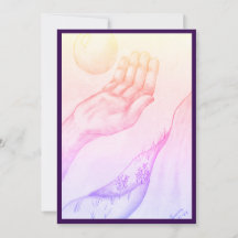 ¿Mano y Spere? - Púrpura plana