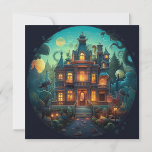 Invitación Mansión embrujada: Eerie Estate