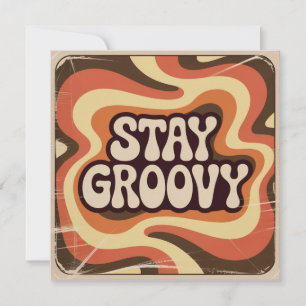 Invitación Mantén Groovy