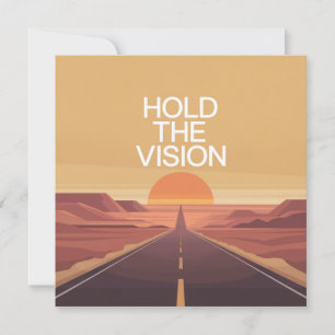 Invitación Mantén La Visión