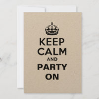 Mantener la calma y el Fiesta