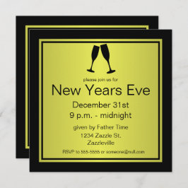 Invitación MANTENER LA CALMA Y EL FIESTA EN MARCHA, Invitació