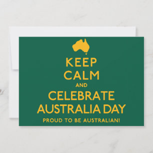 Invitación ¡Mantengan la calma y celebren el Día de Australia