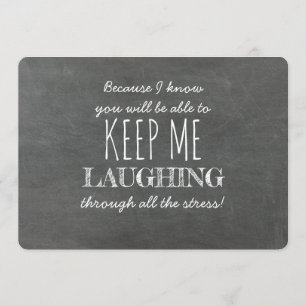 Invitación Mantenme Riéndose De La Divertida Propuesta De La 