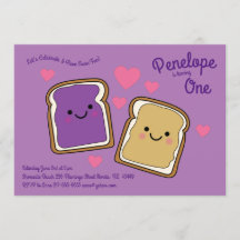 Mantequilla de cacahuete y Fiesta del primer cumpl