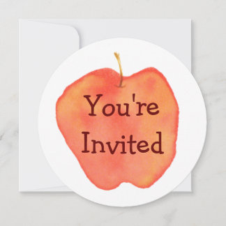 Invitación Manzana