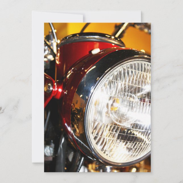 Invitación Manzana de caramelo (Anverso)