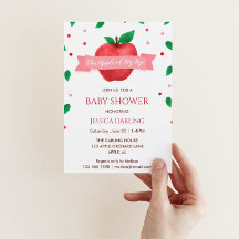 Manzana de mi Ojo Caída | Baby Shower de verano