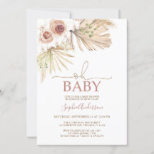 Manzanas secas del desierto Pampas Grass Boho Baby