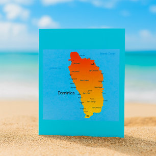 Invitación Mapa De Dominica