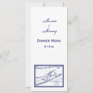 Invitación Mapa de Long Island The Hamptons VC