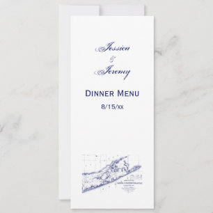 Invitación Mapa de Long Island The Hamptons VC