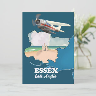 Invitación mapa del condado de Essex