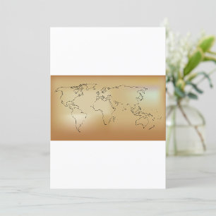 Invitación Mapa del Viejo Mundo