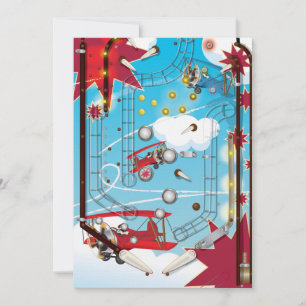 Invitación Máquina de pinball