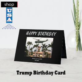Invitación Mar-a-Lago Trump 🎉 Funny 40th Birthday Card