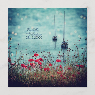 Invitación Mar Mágico de Amor - Boda