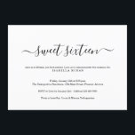 Invitación Maravillosamente Simple Dulce Fiesta de Cumpleaños<br><div class="desc">Un marco maravillosamente simple para invitar a los invitados a la celebración especial de cumpleaños.</div>
