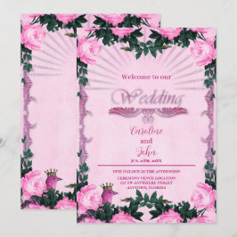 Invitación Maravillosas rosas