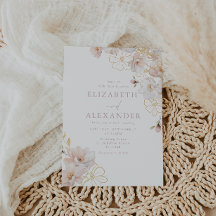 Maravilloso Boda encantado con Rubor y Gold