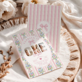 Invitación Maravilloso Love Shack 1er cumpleaños Photo collag