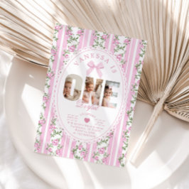 Invitación Maravilloso Love Shack 1er cumpleaños Photo collag