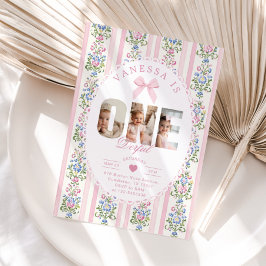 Invitación Maravilloso Love Shack 1er cumpleaños Photo collag