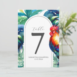 Invitación Marca de acuarela de color de tabla impresa de ins