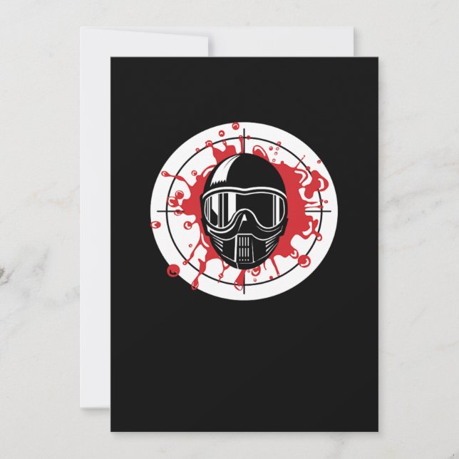 Invitación Marcador del jugador objetivo del baloncesto Bulls (Anverso)