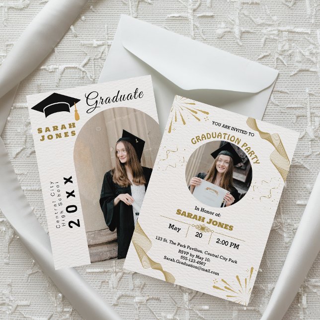 Invitación Marcar su logro: fiesta de graduación (Subido por el creador)