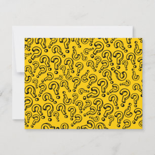 Invitación Marcas de preguntas