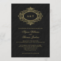 Marco adornado del falso oro atractivo en la boda