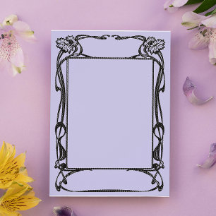 Invitación Marco Art Nouveau