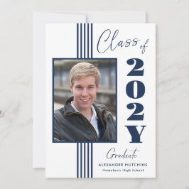 Invitación Marco de foto de la promoción de 2025 Fiesta de gr