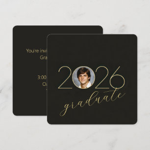Invitación Marco de foto para fiesta de graduación 2026 en ne