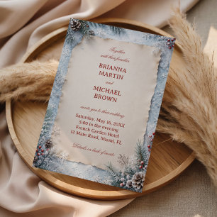 Invitación Marco de Pergamino Vintage