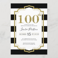 Marco dorado Purpurina de franjas negras 100 cumpl