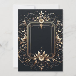 Invitación Marco Elegante Guardar La Fecha