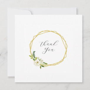 Invitación Marco floral de Rosa Blanca de Lujo