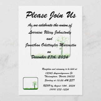 Invitación marco graphic.png del rectángulo de la hierba del