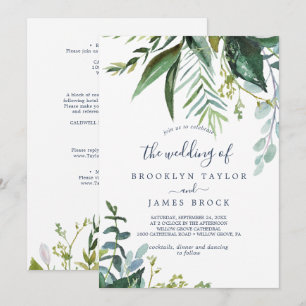 Invitación Marco Veraniego Todo En Un Boda