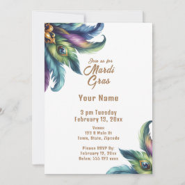 Invitación Mardi Gras