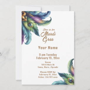 Invitación Mardi Gras