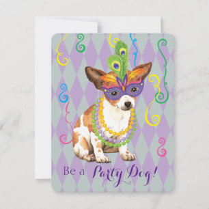Invitación Mardi Gras Chihuahua