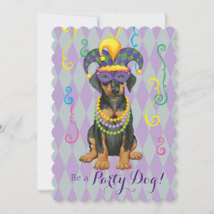 Invitación Mardi Gras Dobe