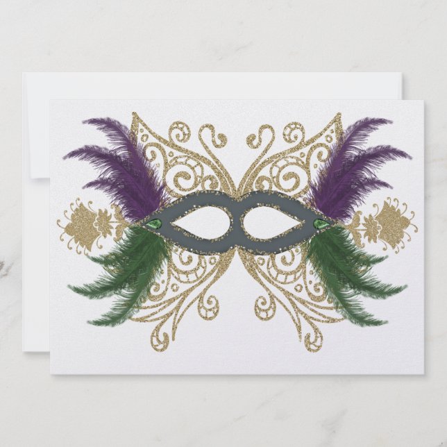 Invitación Mardi Gras - SRF (Anverso)
