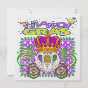 Invitación Mardi Gras - Su evento real - SRF