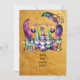 Invitación Mardigras