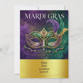 Invitación Mardigras