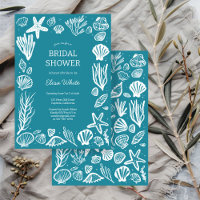 Marejadas Maravillas Ducha Bridal Teal Beach CUSTO